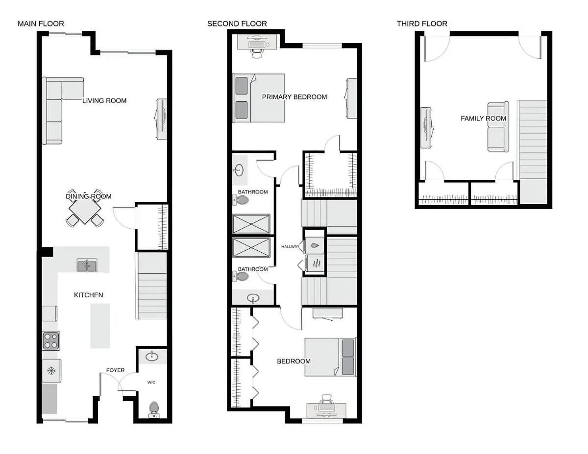 Villa 3 Story Condo - Bonus Room Upstairs Hilton Head Island